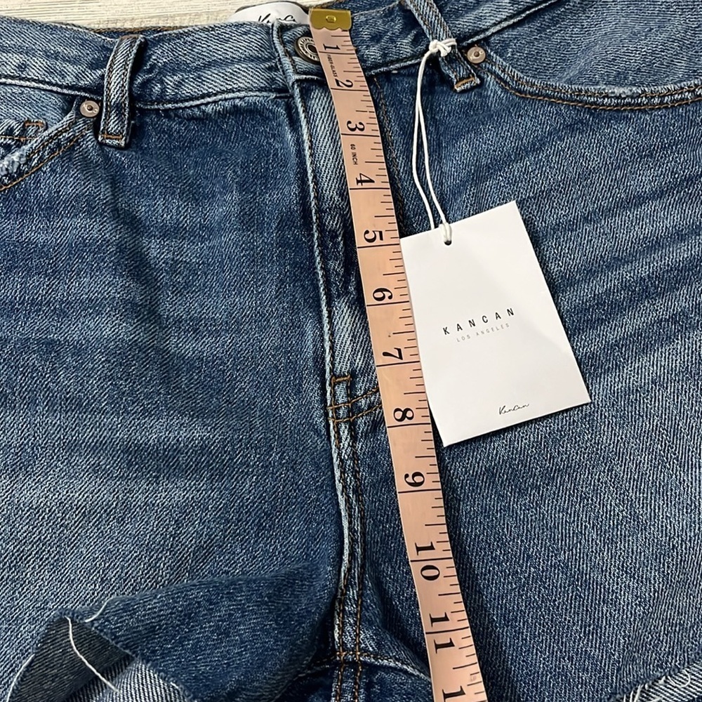 KanCan High Rise Shorts Size 13/30 - Picture 8 of 10